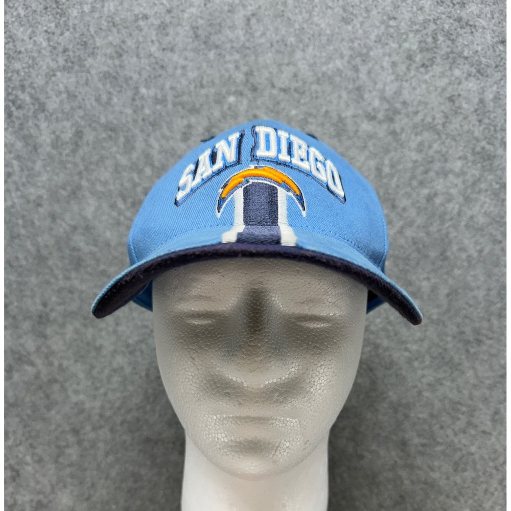 Reebok NFL San Diego Chargers Hat Light Blue Adjustable Embroidered Baseball Cap